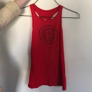 Pure Barre red tank top, used but great condition